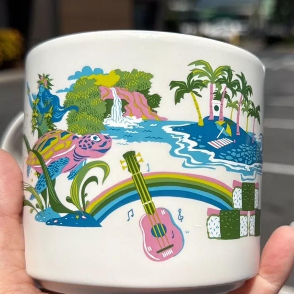 2024 NEW Starbucks Discovery Series Hawaii Exclusive Coffee Tea Mug Cup NIB - Picture 5 of 8